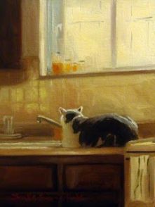 Cat on the Counter, Joanelle Summerfield