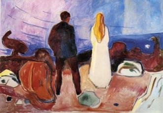 the-lonely-ones-1935, edvard Munch