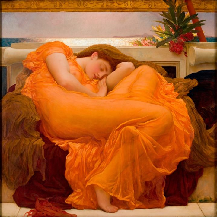 Frederic Leighton, Flaming June