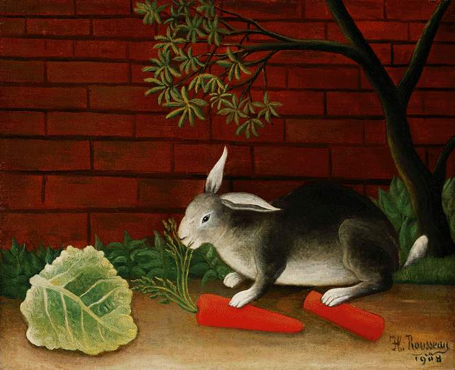 rabbit-1908, Henri Rousseau