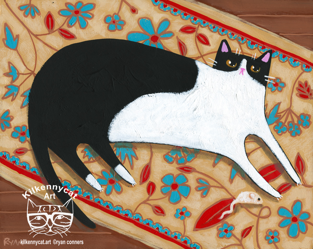 Relaxing on the Rug, Ryan Connors