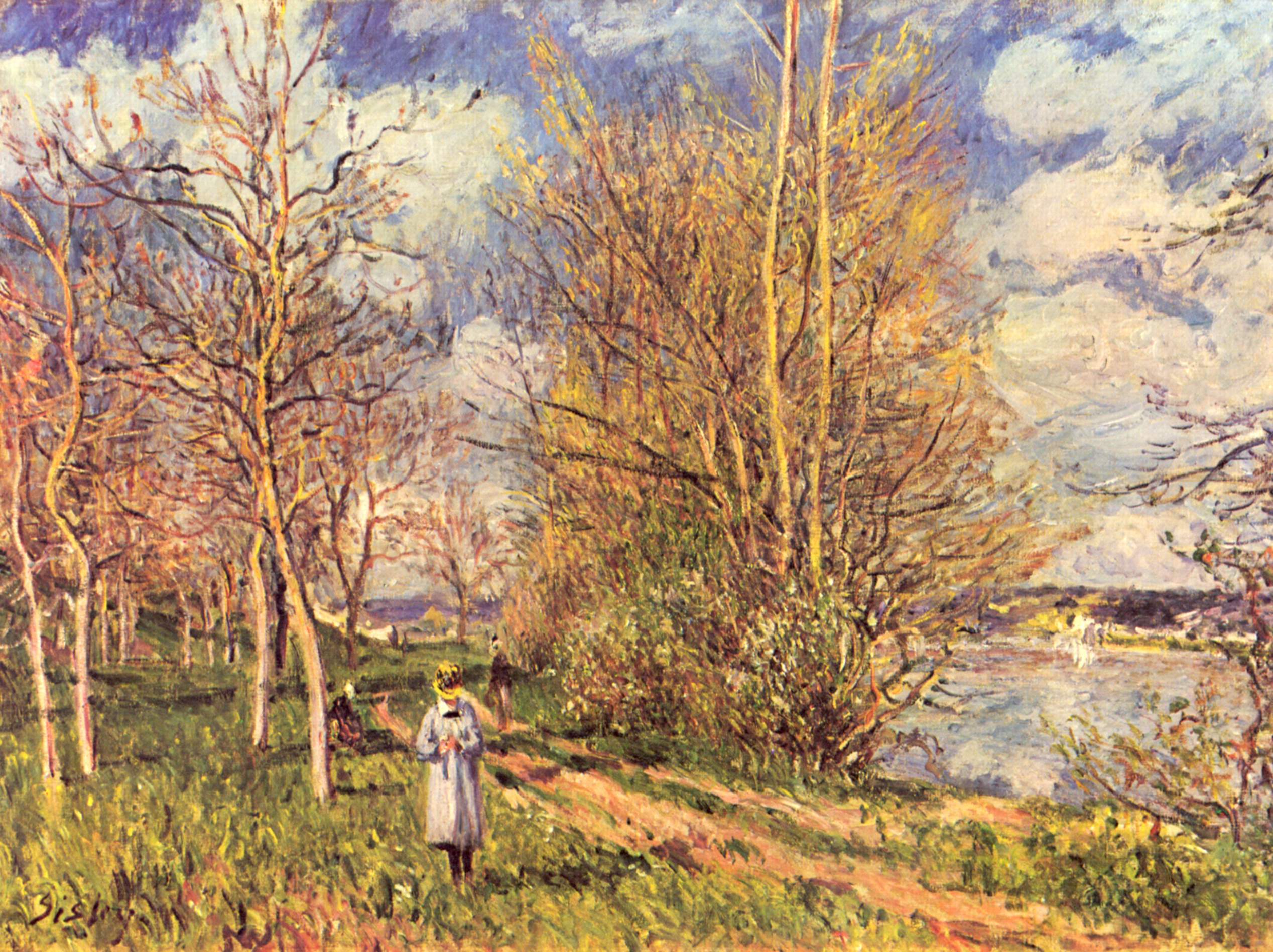 Alfred_Sisley_The small meadows in spring