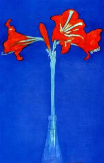 amaryllis-1910, Piet Mondrian