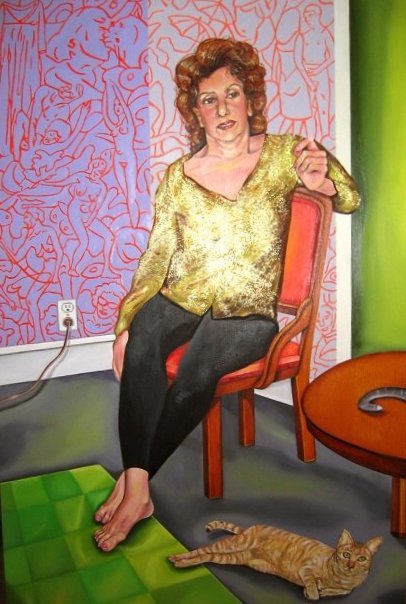 Carol Schneemann, by Robin Tewes