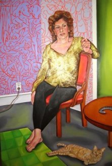 Carol Schneemann, by Robin Tewes