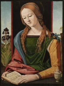 Piero di Cosimo, 1462-1522; Magdalen Reading