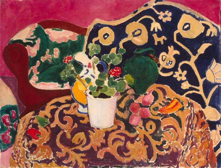 spanish-still-life-Henri Matisse, 1911