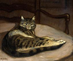 cat-on-a-chair-theophile-alexandre-steinlen