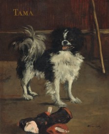 Édouard Manet, Tama, the Japanese Dog (circa 1875).