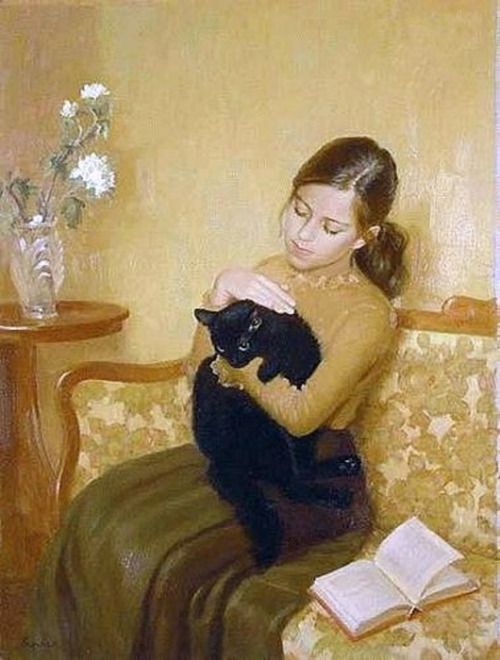 Irina Kalentieva - Gustave Francois Lasellaz French 1848-1910