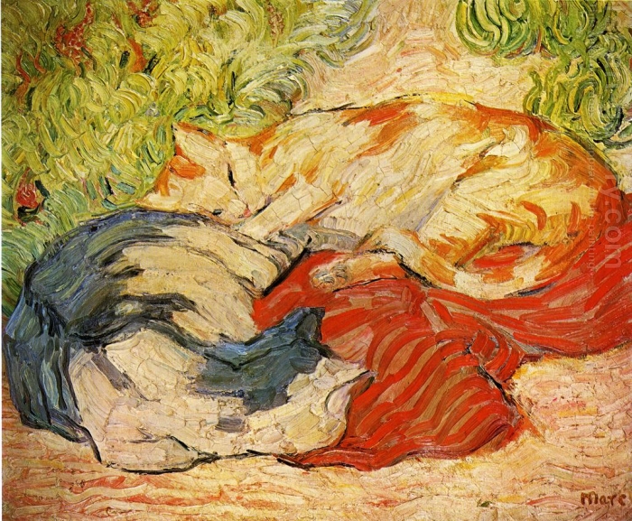 Cats, by Franz Marc