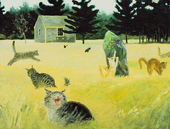 Jamie Wyeth, Maine Coon Cat