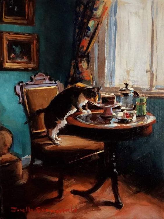 Jonelle Summerfield. Afternoon Tea for One