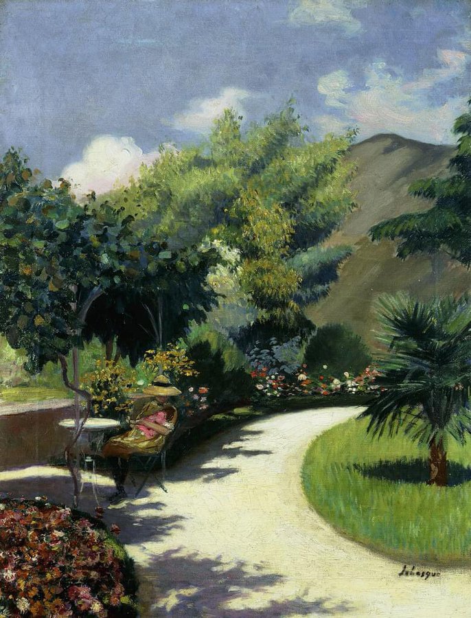 Girl in a Garden, Henri Lebasque