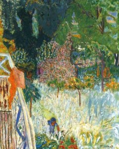 The Balcony in Vernonnet, 1920, Pierre Bonnard