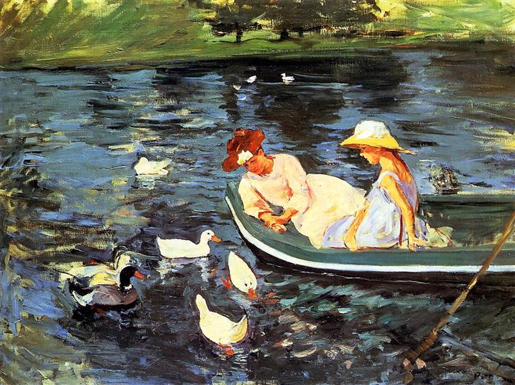 summertime,, by Mary Cassatt, 1894