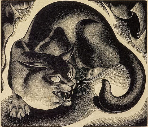 The challenge, Agnes Miller Parker, 1934