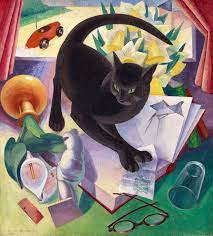 The Uncivilized Cat, 1930, by Agnes Miller Parker