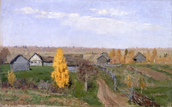 Isaac_Levitan_-_Golden_autumn._Slobodka, 1889_Google_Art_Project