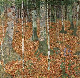 The Birch Wood, Gustav Klimt