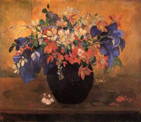 vase-of-flowers-Paul gauguin