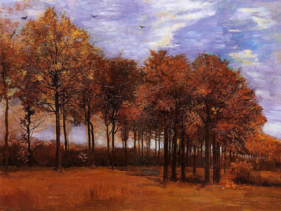 autumn-landscape Vincent Van Gogh