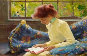 Brunner Frantisek Dvorak, Woman reading