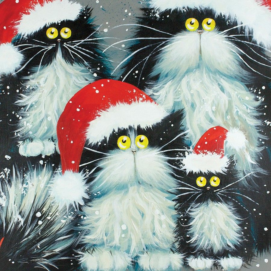 Christmas Cats, by Kim Haskins