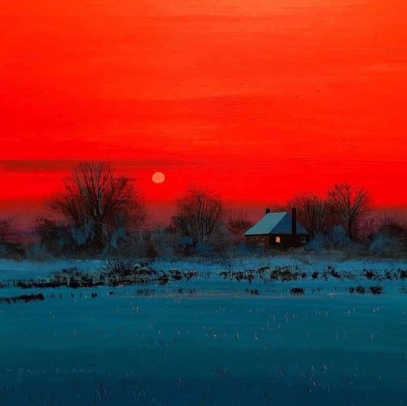 Incredible Winter Evening, by Paul Evans, 2023