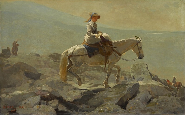 Winslow Homer, The Bridle Path, White Mountains, 1868