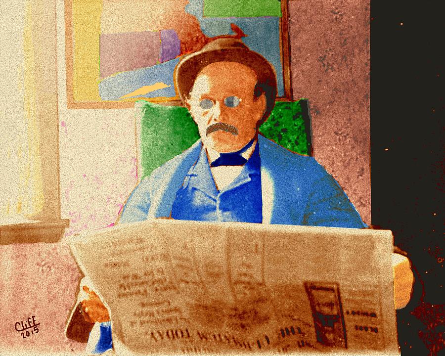 man-reading-newspaper-cliff-wilson