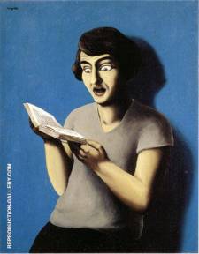 Rene Magritte, The Subjugated reader