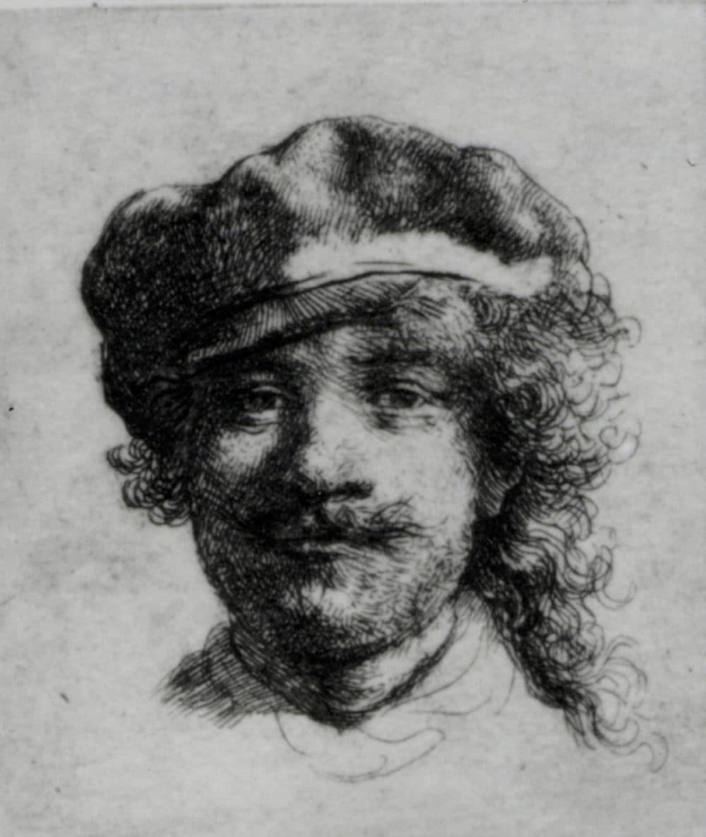4.-Rembrandt von Rijn Self-Portrait