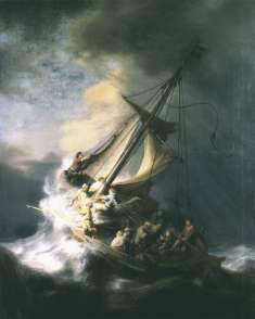 Christ in the Storm on the Sea of Gallilee, by Rembrandt van Rijn