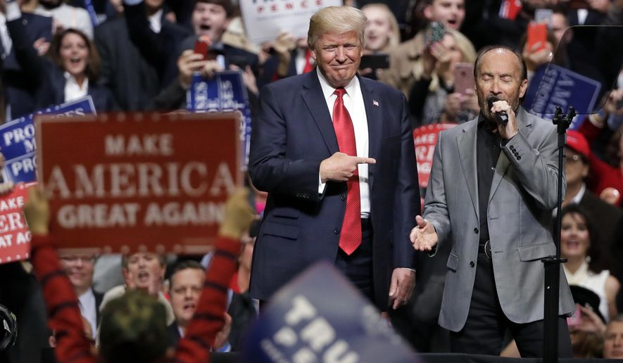Trump with Lee Greenwood
