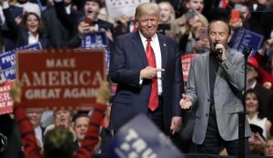 Trump with Lee Greenwood