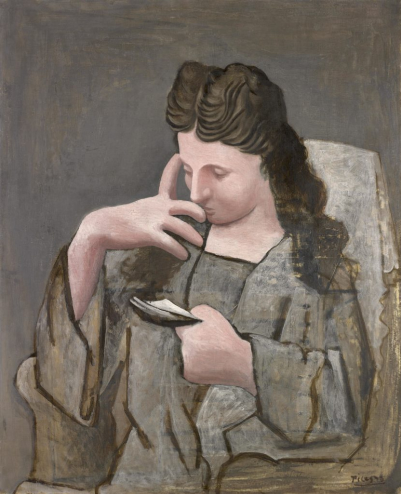 A Woman Reading, by Pablo Picasso, 1920