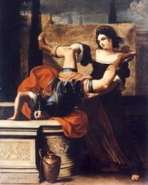 Elisabetta Sirani, Timoclea Killing Her Rapist, 1659