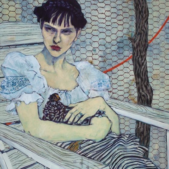 scowling woman by Hope Gangloff