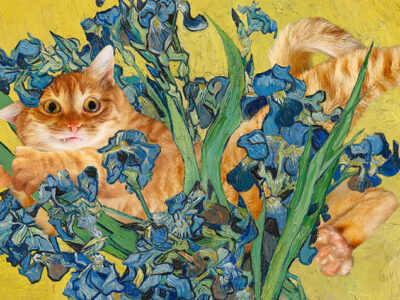 Van-Gogh-Catcher in the Irises