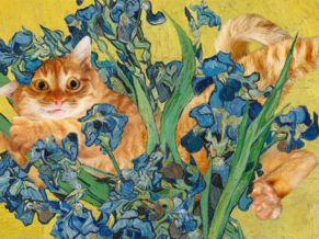 Van-Gogh-Catcher in the Irises