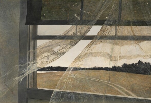 Wind from the Sea, by Andrew Wyeth
