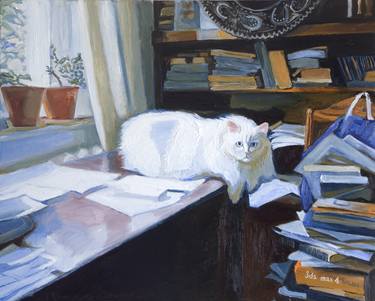 Intellectual cat, Olena Kamenetska-Ostapchuk