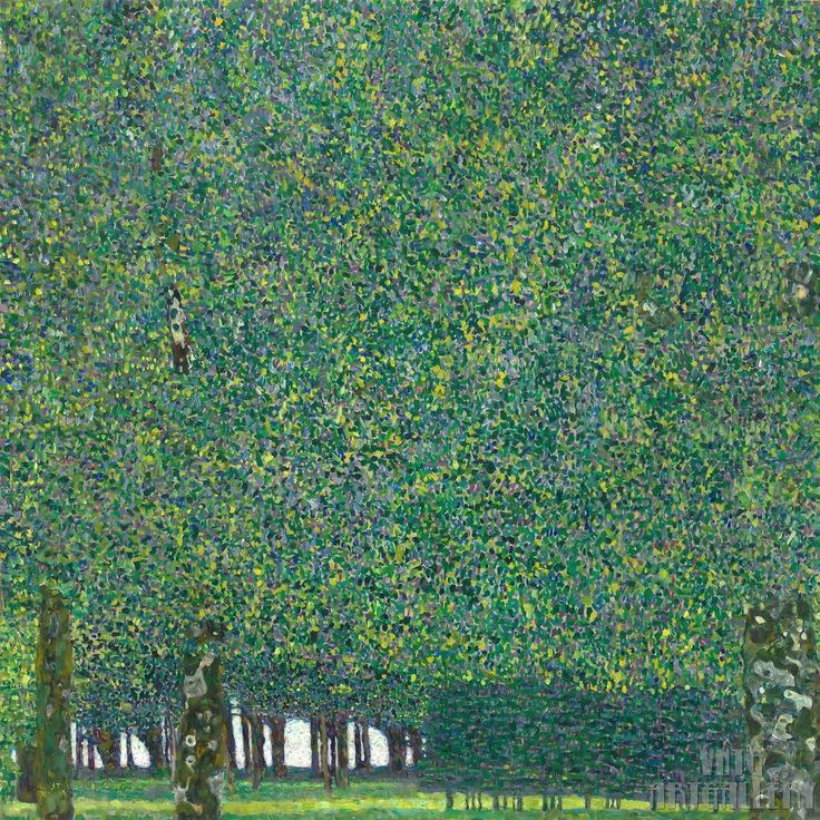 The Park, by Gustav Klimt