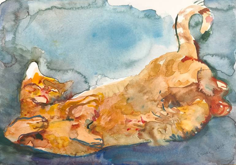 Thomas is Sleeping, by Grazyna Smalej