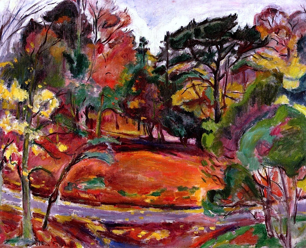 Autumn in Honfleu Cote de Grace, cir. 1906, byEmile-Othon Friesz