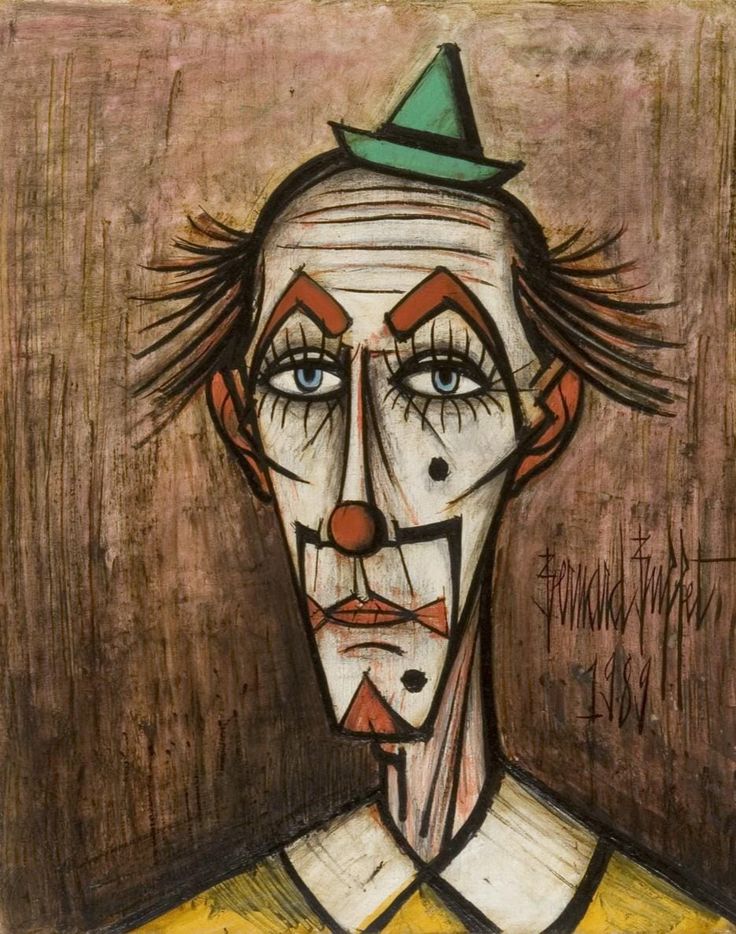 Clown, by Bernard Buffet