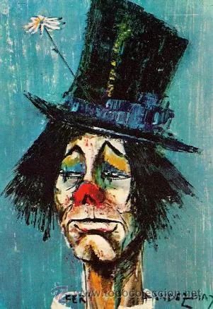 Diaz, Clown, by Rosy Fernandez-Diaz