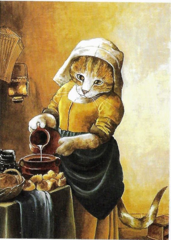 Susan Herbert (after The Milkmaid by Johannes Vermeer)