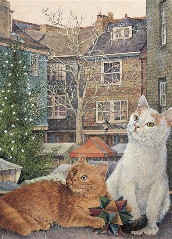 Lesley Ivory ,Dandelion, Snowdrop and the Devon Christmas Market